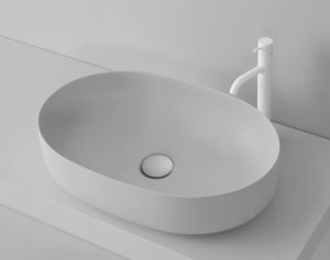 Serie Nolita by Kerasan sanitari, lavabo da appoggio ovale